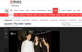 Launch: 'The Artic' vodka (Mumbai) - The Times of India