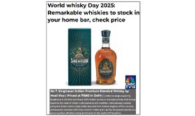 World whisky Day 2025: Remarkable whiskies to stock in your home bar, check price
